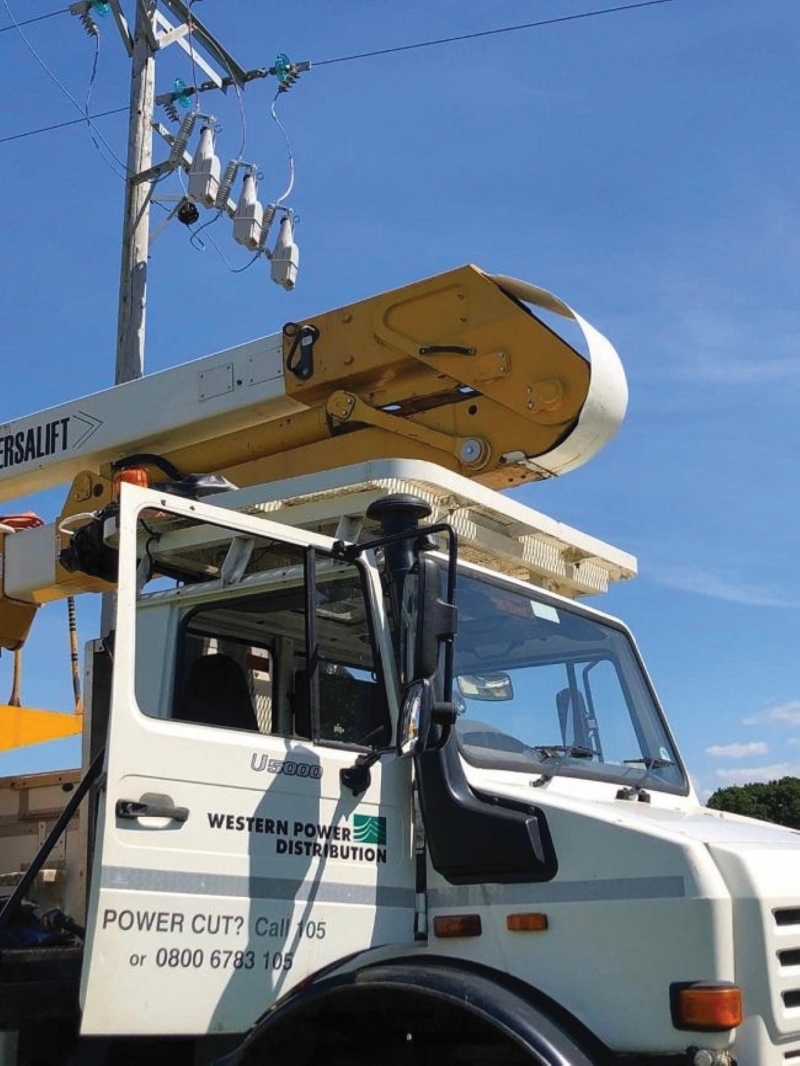 WPD instaló reconectadores TripSaver II para solucionar los problemas de confiabilidad en las líneas secundarias.