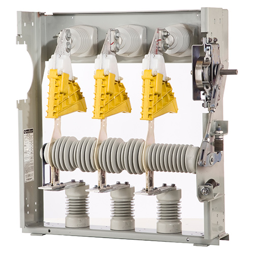 Mini-Rupter, group-operated interrupter switch, three-pole group-operated interrupter switch